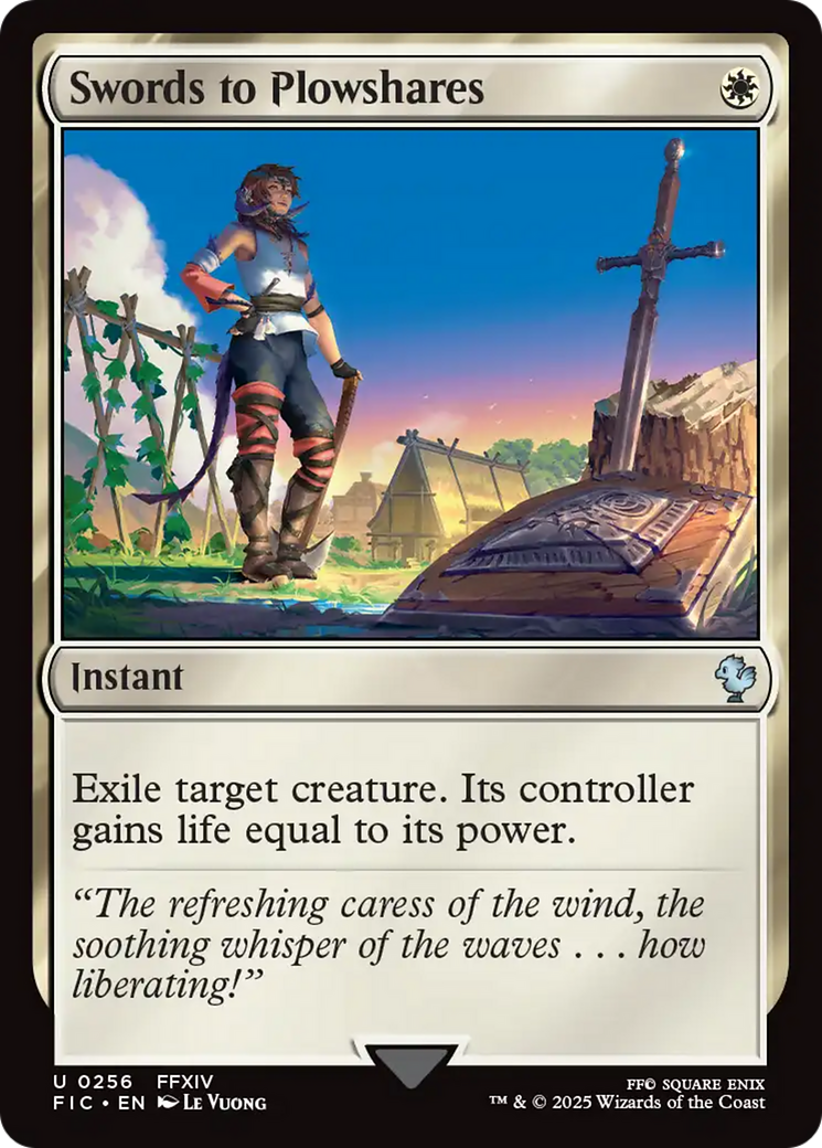 Swords to Plowshares [FINAL FANTASY Commander] | Devastation Store