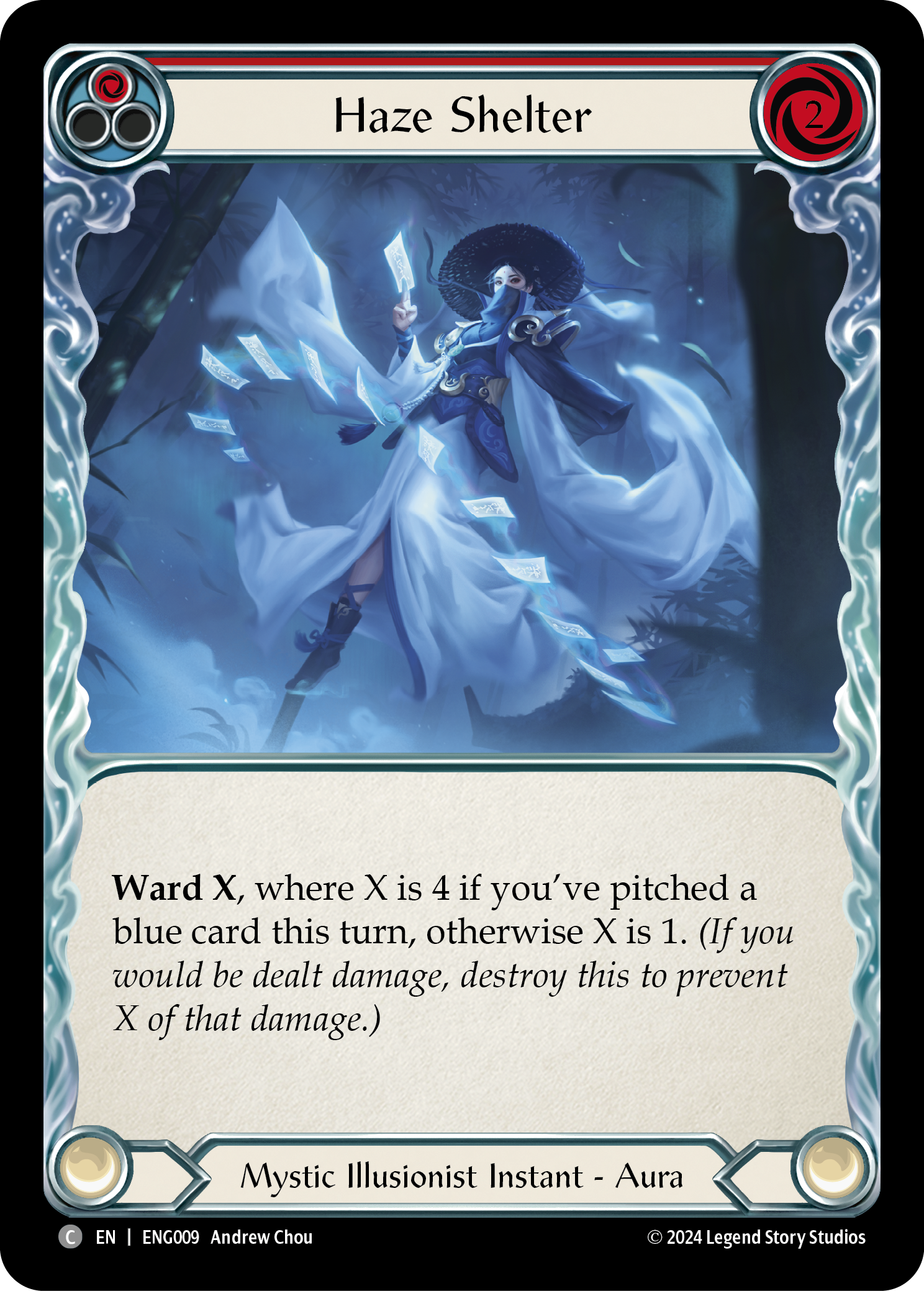Haze Shelter [ENG009] (Part the Mistveil Enigma Blitz Deck) | Devastation Store