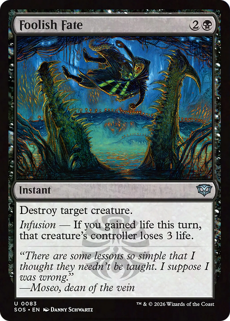 Foolish Fate [Secrets of Strixhaven] | Devastation Store