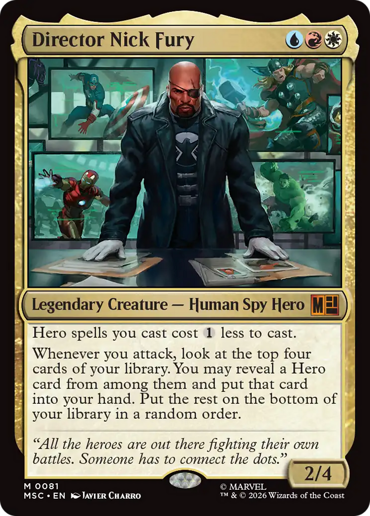 Director Nick Fury [Marvel Super Heroes Commander] | Devastation Store