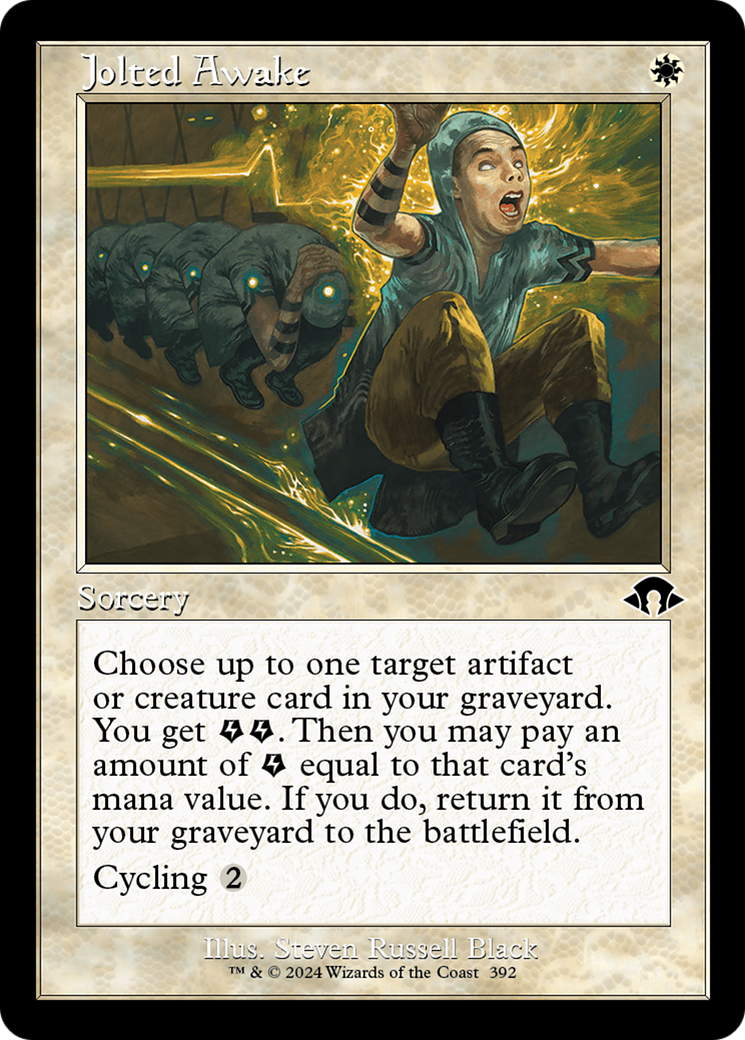 Jolted Awake (Retro Frame) [Modern Horizons 3] | Devastation Store
