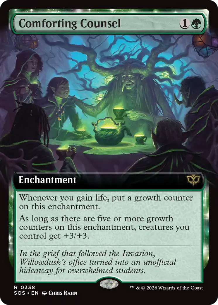 Comforting Counsel (Extended Art) [Secrets of Strixhaven] | Devastation Store