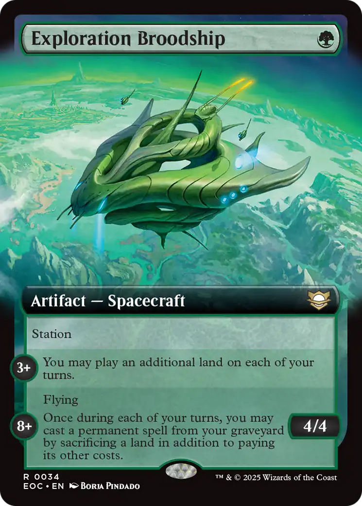 Exploration Broodship (Extended Art) [Edge of Eternities Commander] | Devastation Store