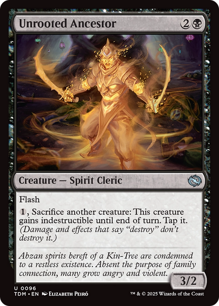 Unrooted Ancestor [Tarkir: Dragonstorm] | Devastation Store