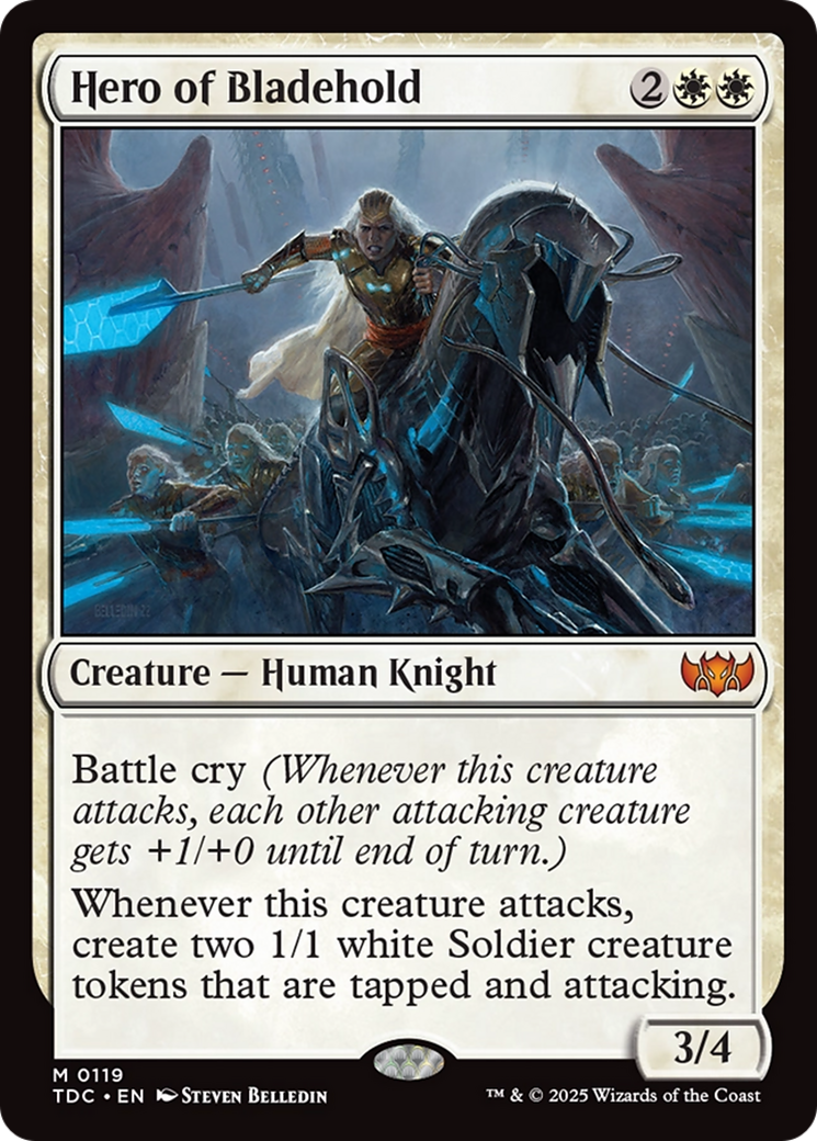 Hero of Bladehold [Tarkir: Dragonstorm Commander] | Devastation Store