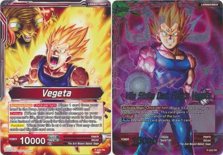 Vegeta // Vile Strike Dark Prince Vegeta (P-025) [Promotion Cards] | Devastation Store