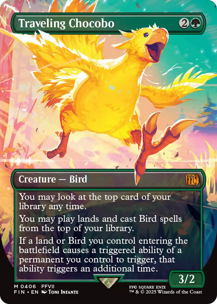 Traveling Chocobo (Borderless) [FINAL FANTASY] | Devastation Store