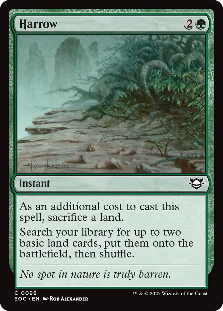 Harrow [Edge of Eternities Commander] | Devastation Store