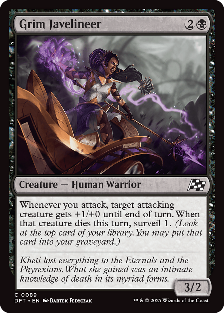 Grim Javelineer [Aetherdrift] | Devastation Store