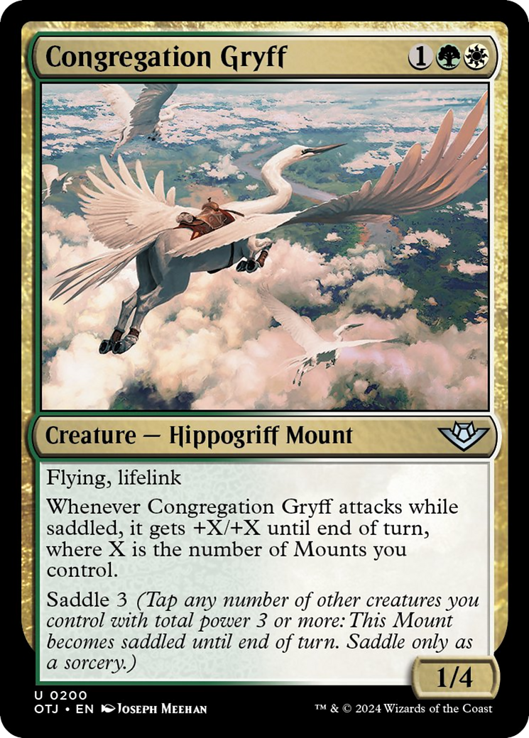 Congregation Gryff [Outlaws of Thunder Junction] | Devastation Store