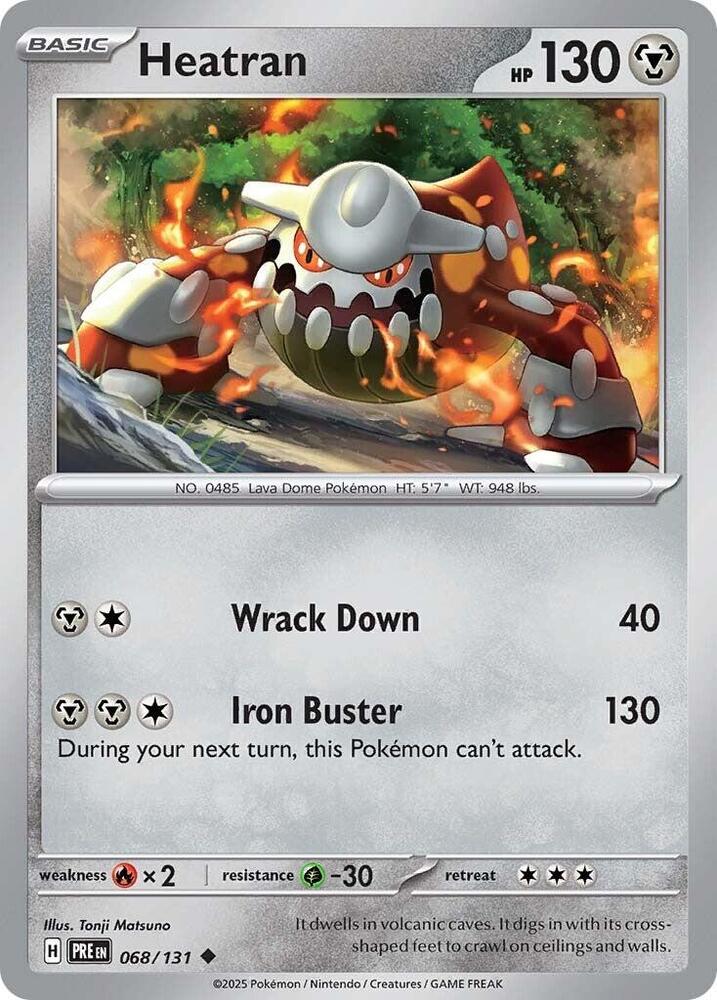 Heatran (068/131) [Scarlet & Violet: Prismatic Evolutions] | Devastation Store