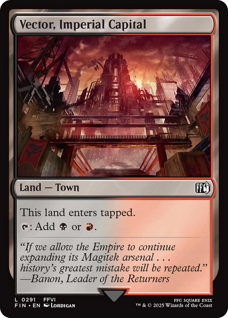 Vector, Imperial Capital [FINAL FANTASY] | Devastation Store
