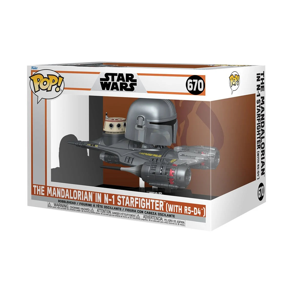 Funko Pop Star Wars The Mandalorian In N-1 Starfighter #670 | Devastation Store