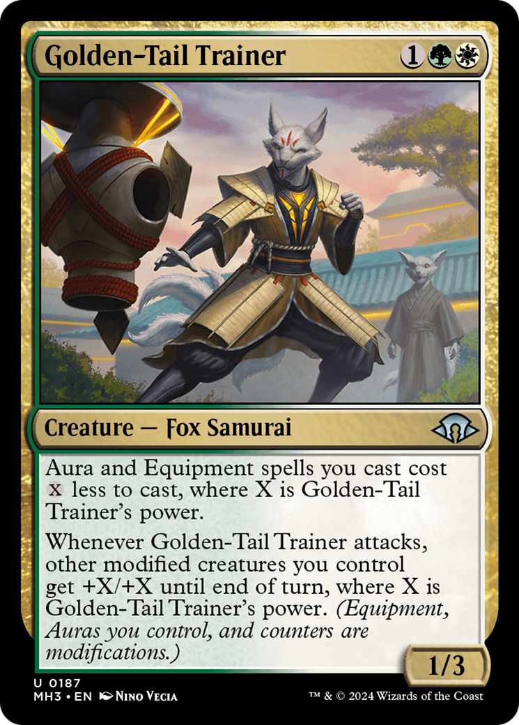 Golden-Tail Trainer [Modern Horizons 3] | Devastation Store