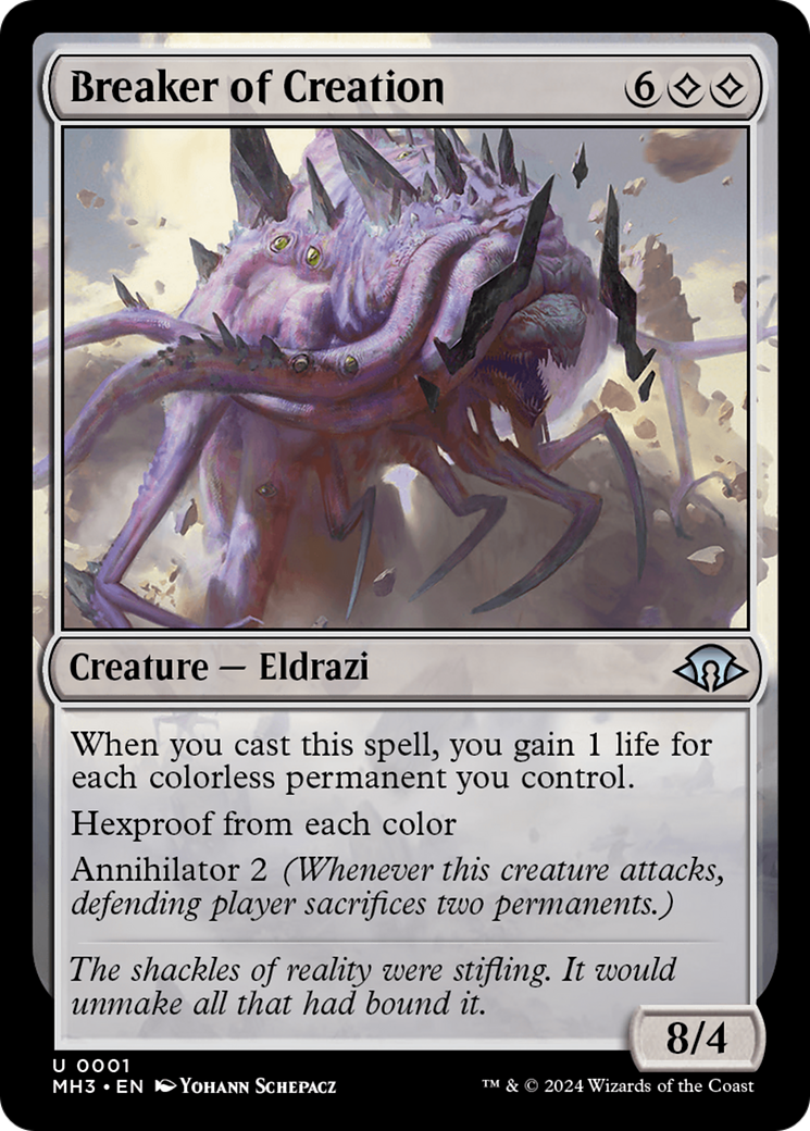 Breaker of Creation [Modern Horizons 3] | Devastation Store