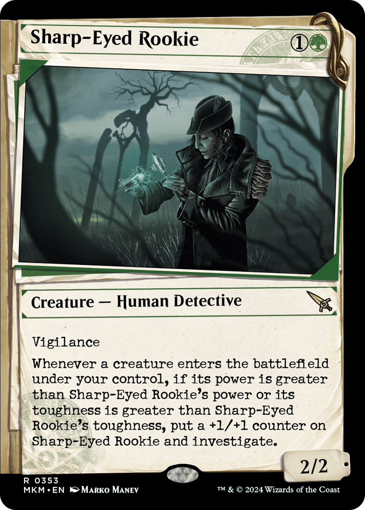 Sharp-Eyed Rookie (Showcase) [Murders at Karlov Manor] | Devastation Store