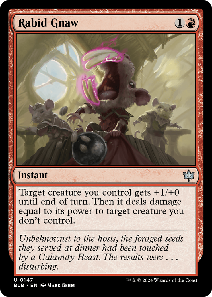 Rabid Gnaw [Bloomburrow] | Devastation Store