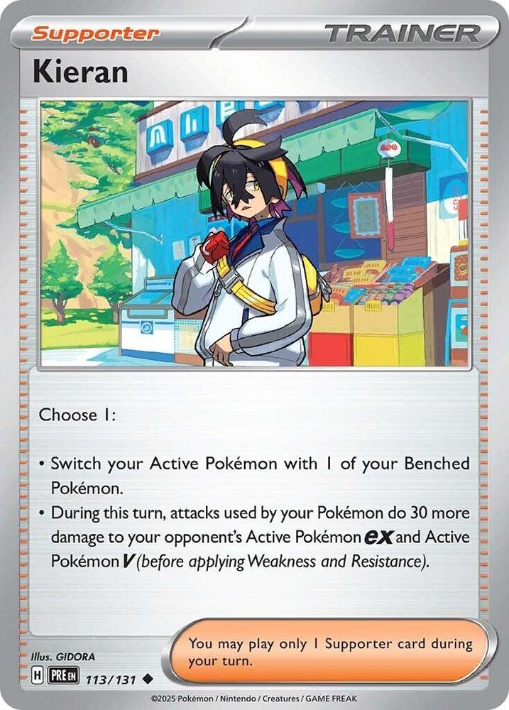 Kieran (113/131) [Scarlet & Violet: Prismatic Evolutions] | Devastation Store