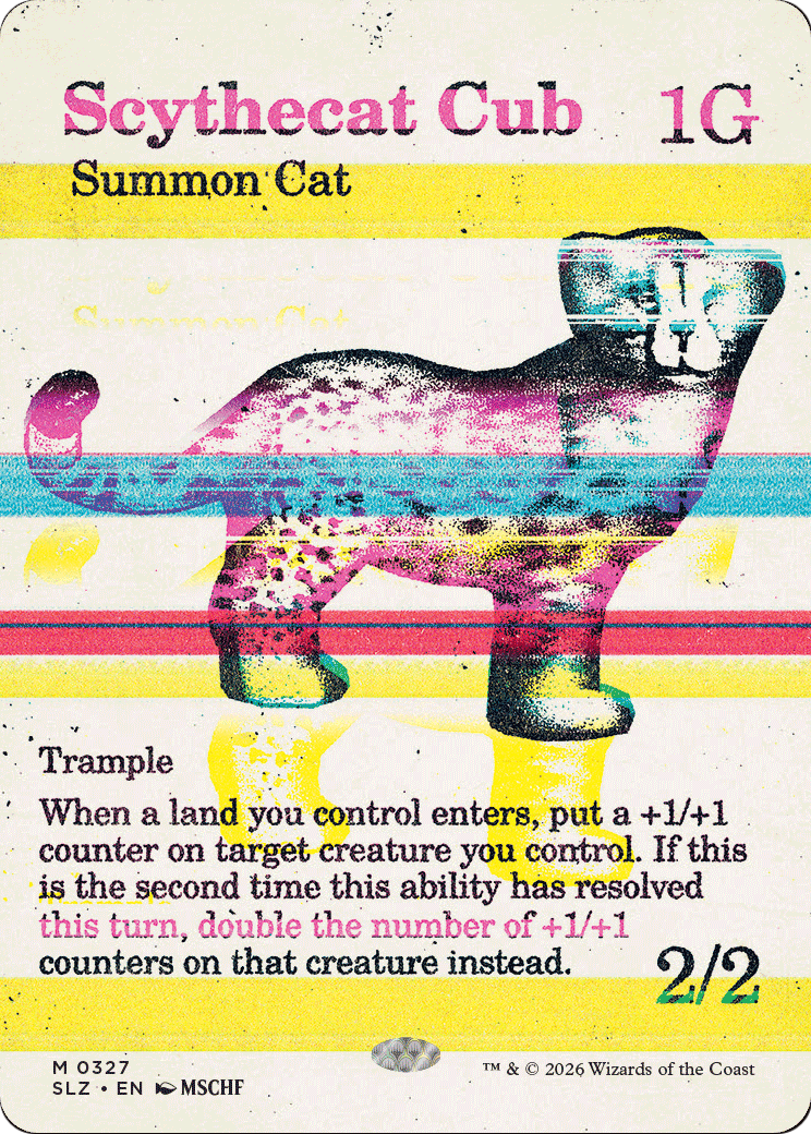 Scythecat Cub (0327) [Secret Lair x MSCHF: The Zeta Set] | Devastation Store