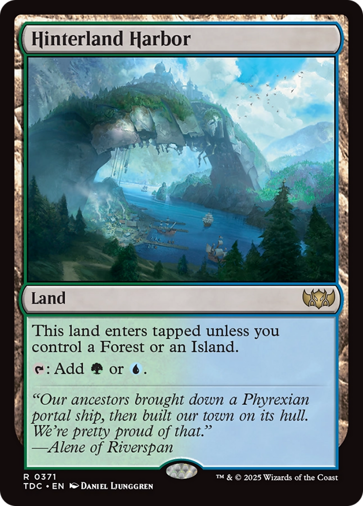 Hinterland Harbor [Tarkir: Dragonstorm Commander] | Devastation Store