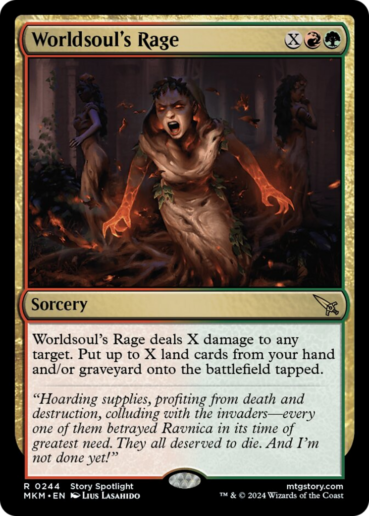 Worldsoul's Rage [Murders at Karlov Manor] | Devastation Store
