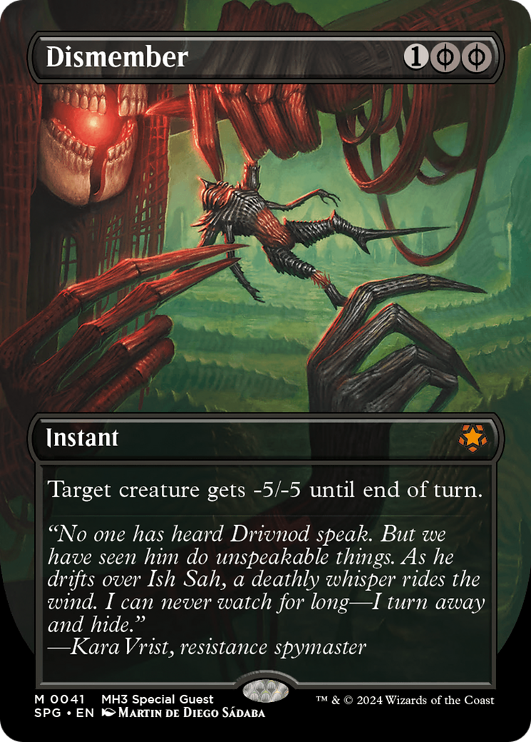 Dismember (Borderless) [Modern Horizons 3 Special Guests] | Devastation Store