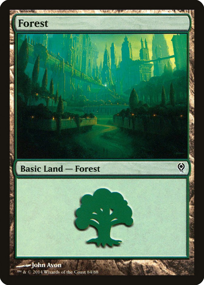 Forest (84) [Duel Decks: Jace vs. Vraska] | Devastation Store