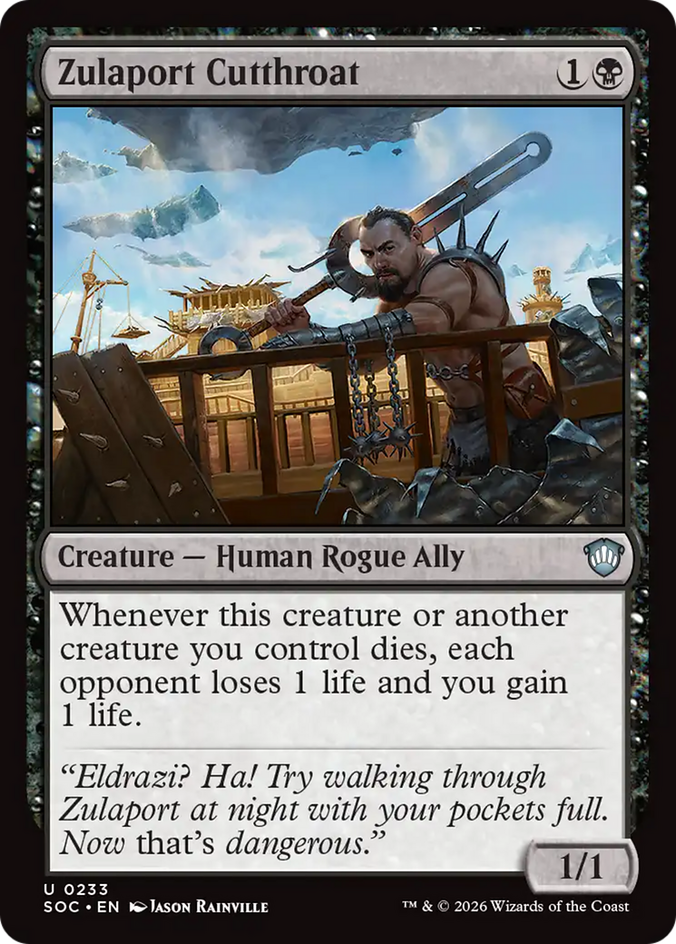 Zulaport Cutthroat [Secrets of Strixhaven Commander] | Devastation Store