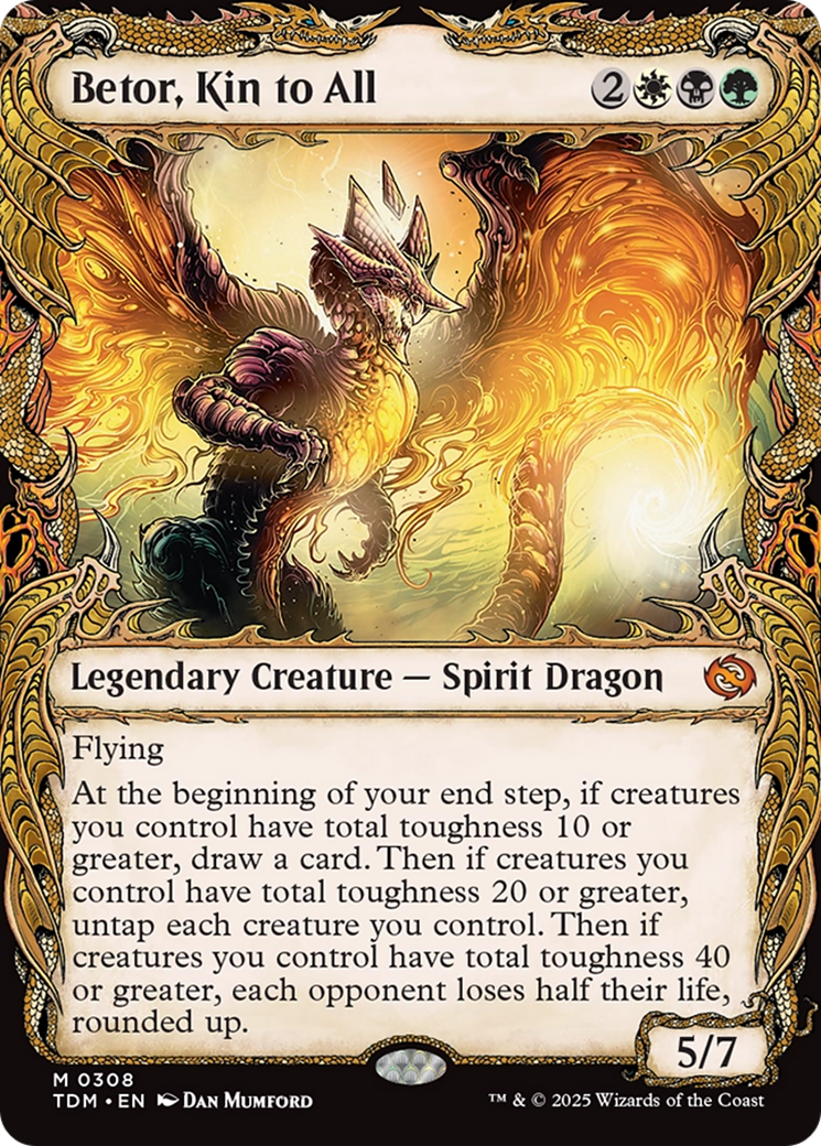 Betor, Kin to All (Showcase) [Tarkir: Dragonstorm] | Devastation Store