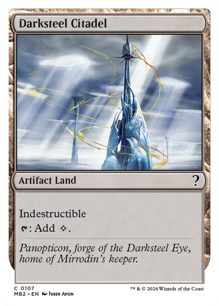 Darksteel Citadel (White Border) [Mystery Booster 2] | Devastation Store