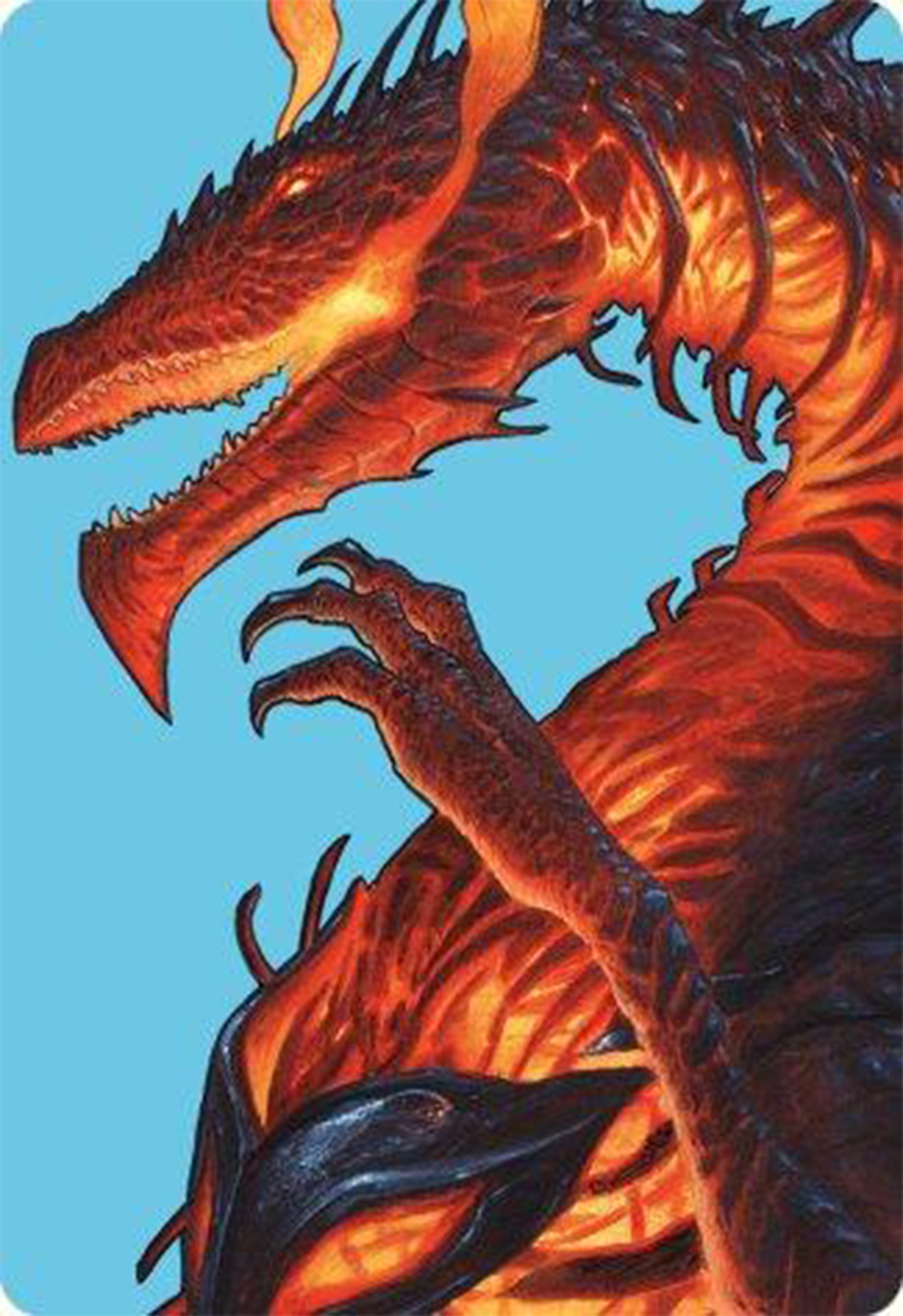 Herigast, Erupting Nullkite Art Card [Modern Horizons 3 Art Series] | Devastation Store