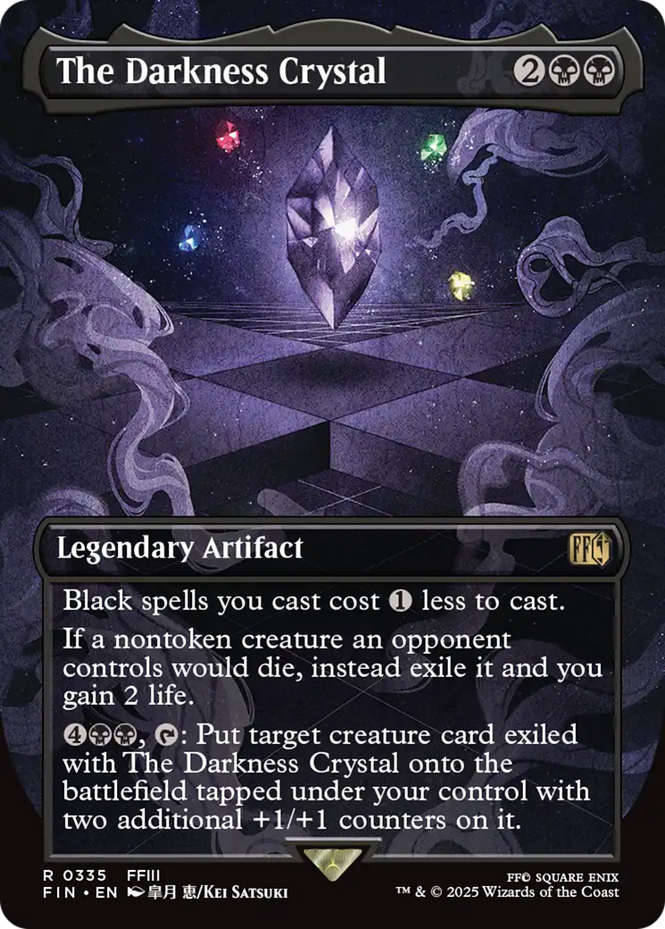 The Darkness Crystal (Borderless) [FINAL FANTASY] | Devastation Store