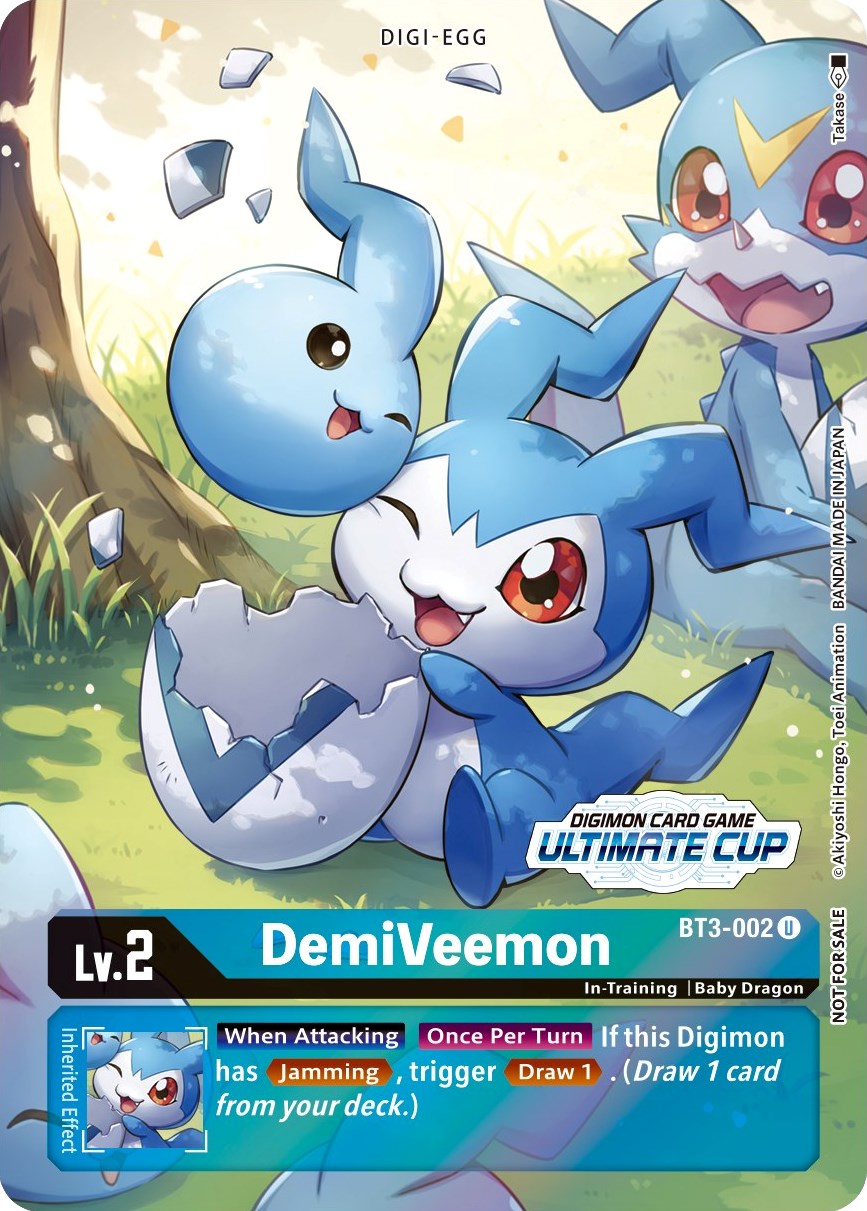 DemiVeemon [BT3-002] (April Ultimate Cup 2022) [Release Special Booster Promos] | Devastation Store