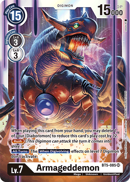 Armageddemon [BT5-085] [Battle of Omni] | Devastation Store