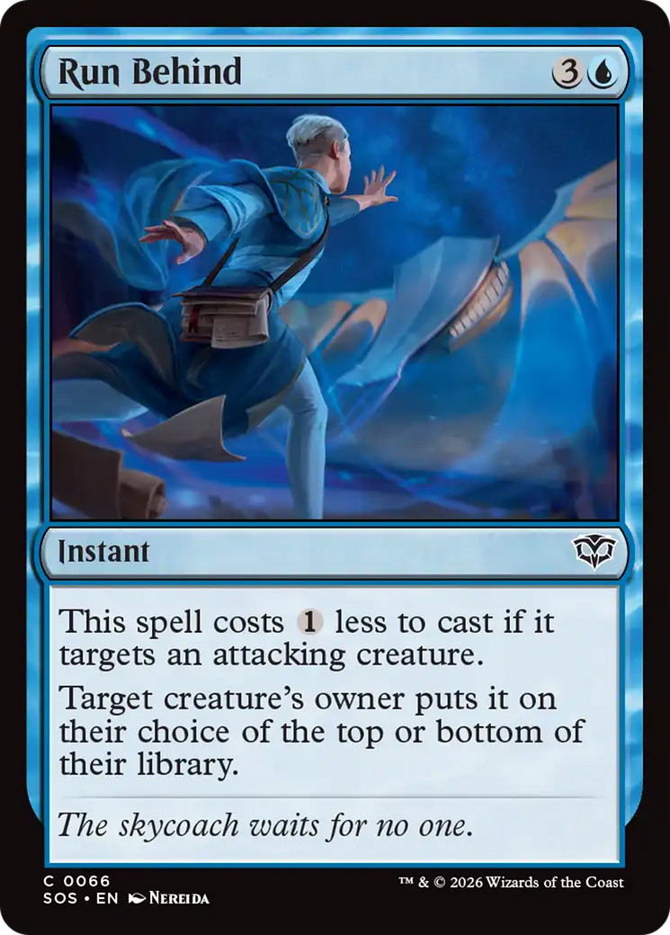 Run Behind [Secrets of Strixhaven] | Devastation Store