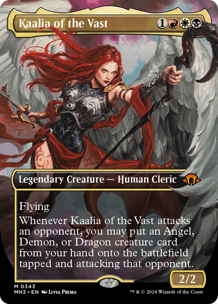 Kaalia of the Vast (Borderless) (0343) [Modern Horizons 3] | Devastation Store