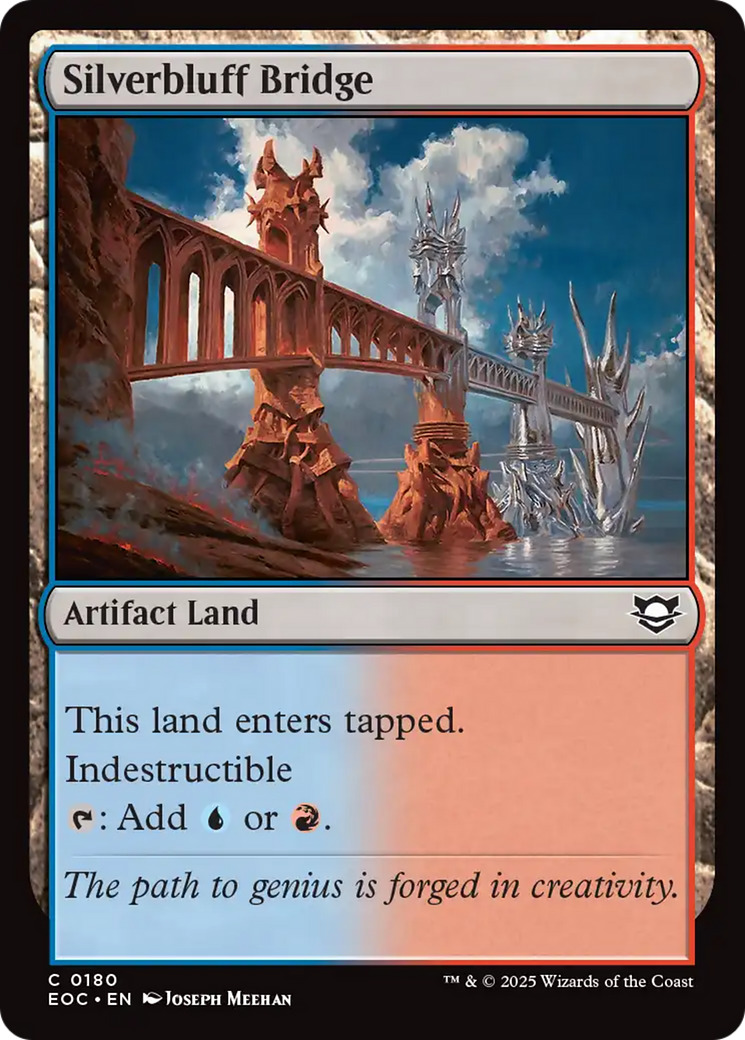 Silverbluff Bridge [Edge of Eternities Commander] | Devastation Store