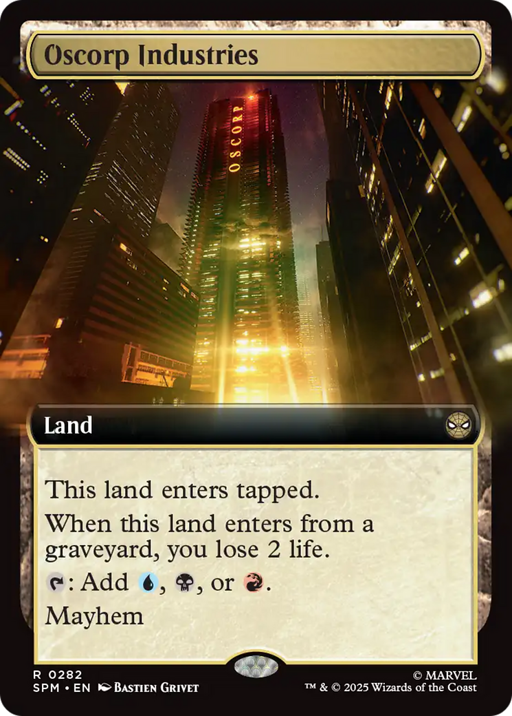 Oscorp Industries (Extended Art) [Marvel's Spider-Man] | Devastation Store