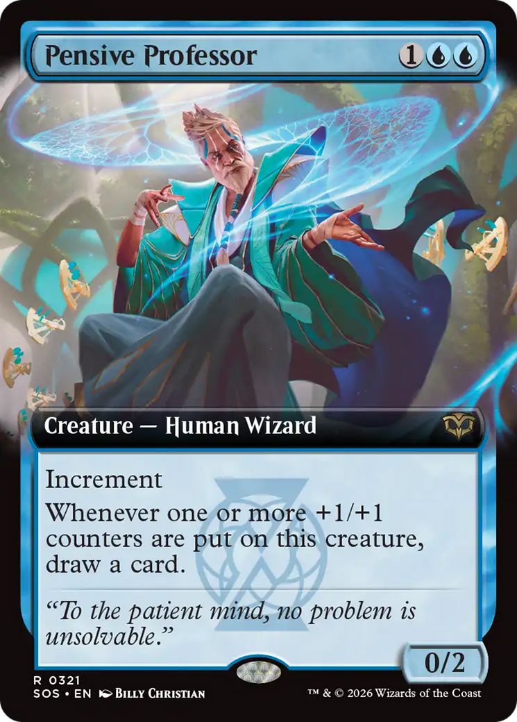 Pensive Professor (Extended Art) [Secrets of Strixhaven] | Devastation Store