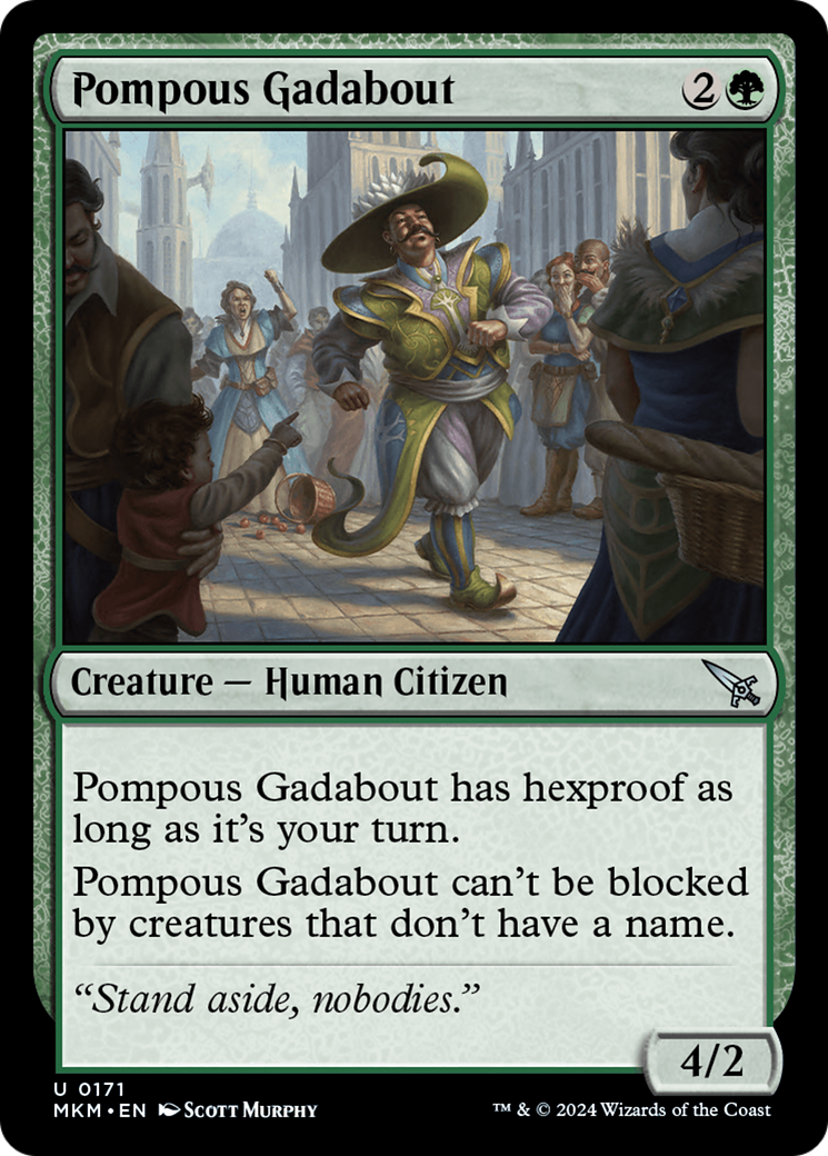 Pompous Gadabout [Murders at Karlov Manor] | Devastation Store