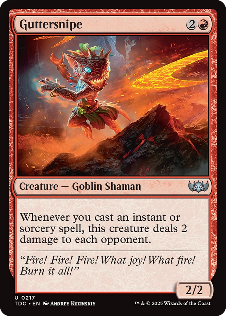 Guttersnipe [Tarkir: Dragonstorm Commander] | Devastation Store
