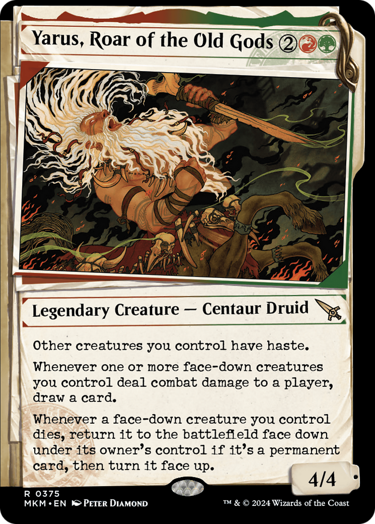 Yarus, Roar of the Old Gods (Showcase) [Murders at Karlov Manor] | Devastation Store