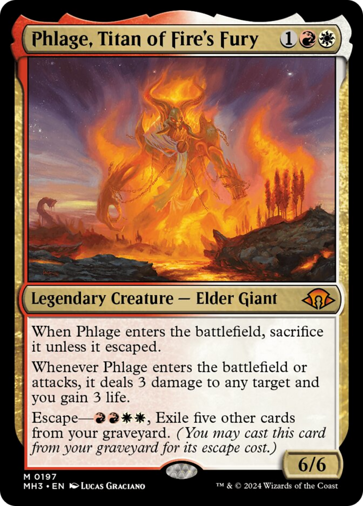 Phlage, Titan of Fire's Fury [Modern Horizons 3] | Devastation Store