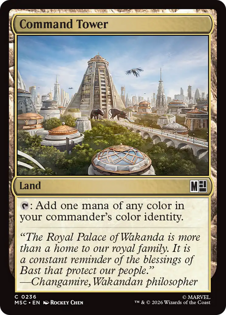 Command Tower (0236) (Surge Foil) [Marvel Super Heroes Commander] | Devastation Store