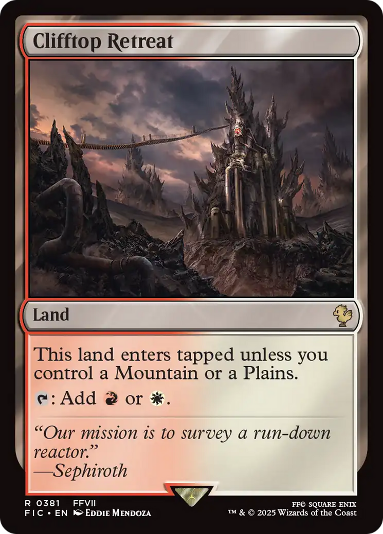 Clifftop Retreat [FINAL FANTASY Commander] | Devastation Store