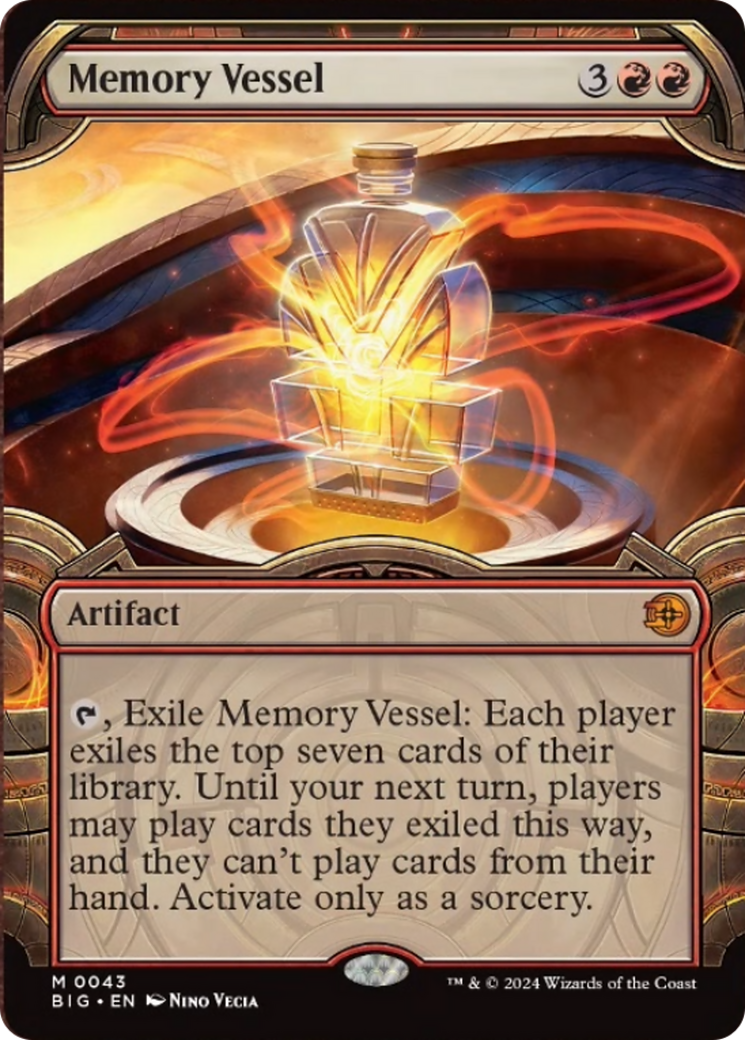 Memory Vessel (Showcase) [Outlaws of Thunder Junction: The Big Score] | Devastation Store