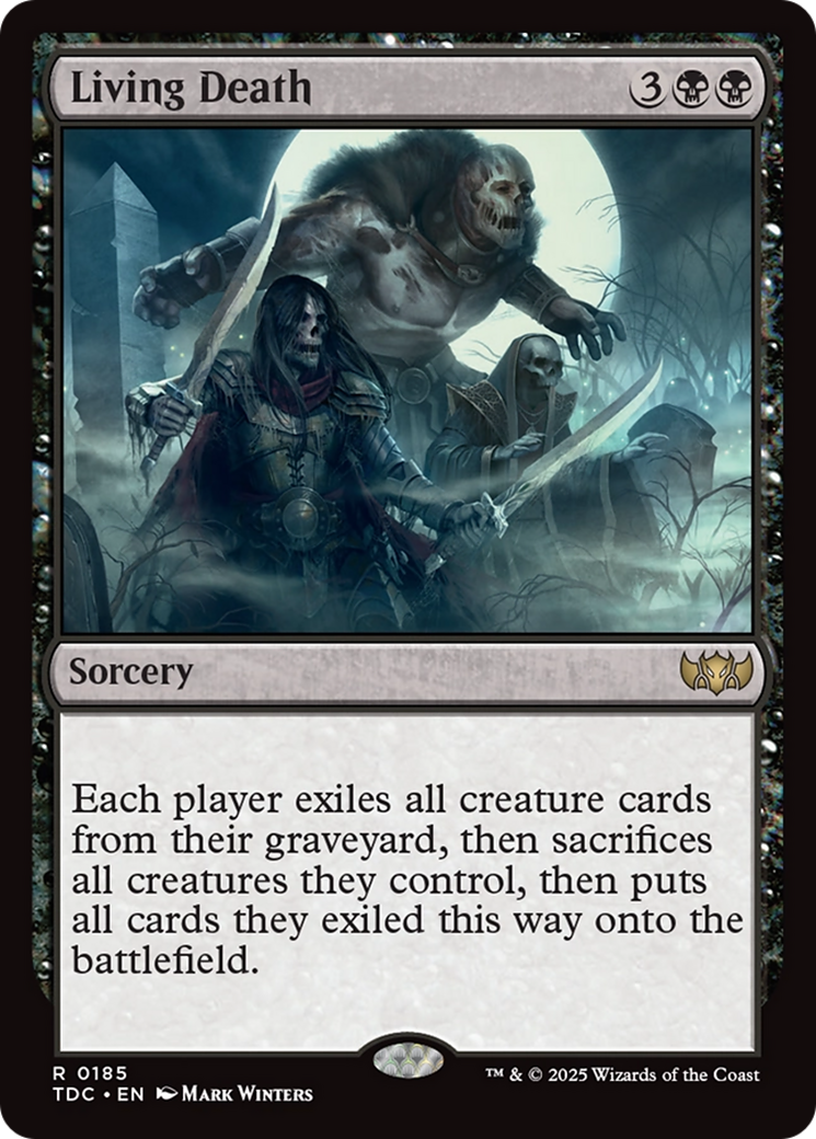 Living Death [Tarkir: Dragonstorm Commander] | Devastation Store