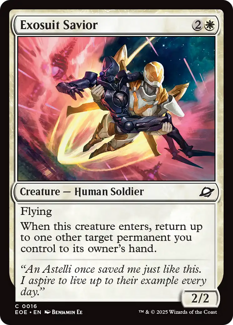 Exosuit Savior [Edge of Eternities] | Devastation Store