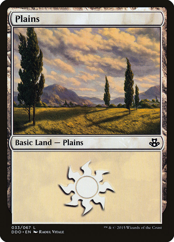 Plains (33) [Duel Decks: Elspeth vs. Kiora] | Devastation Store