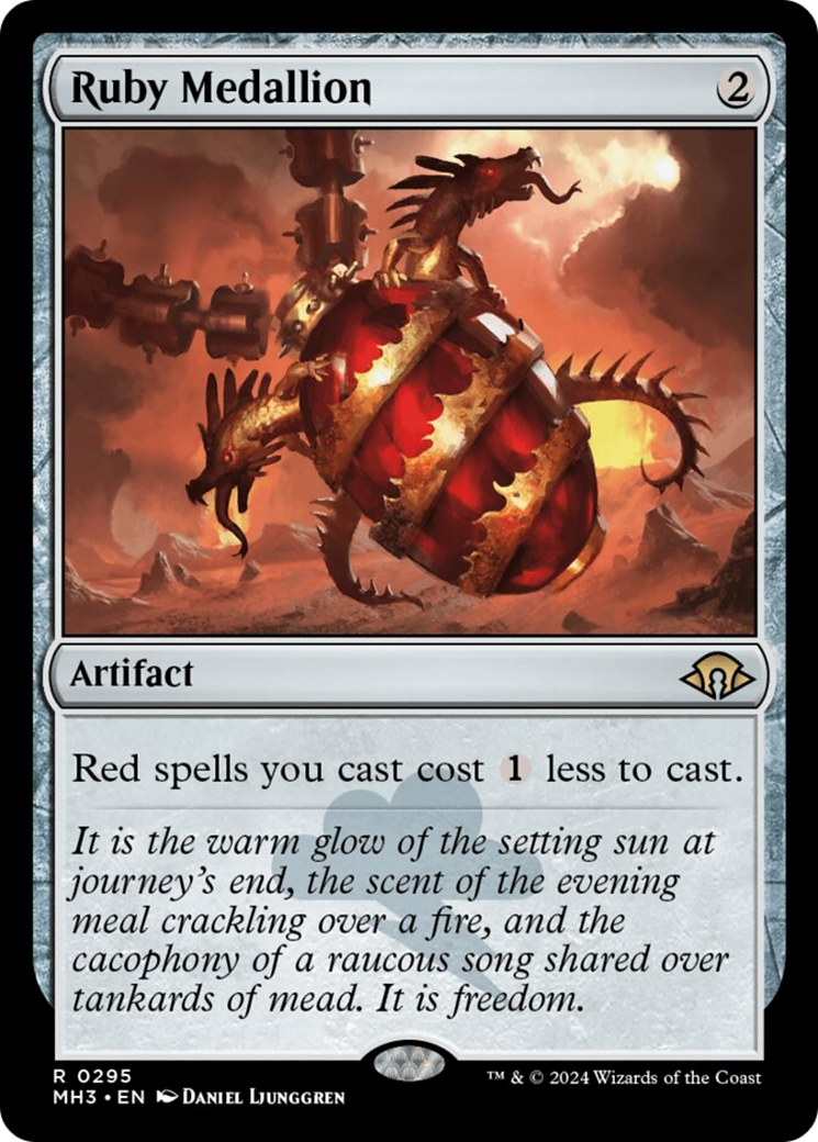 Ruby Medallion [Modern Horizons 3] | Devastation Store